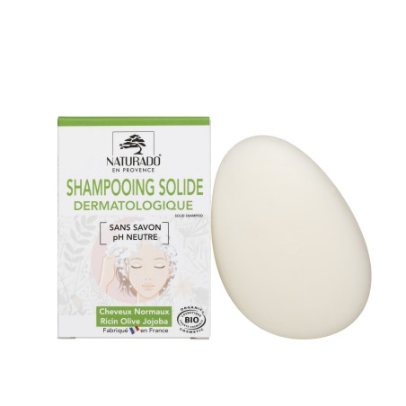 Shampooing Solide Dermatologique certifié Bio 85 g