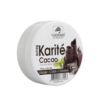 Beurre de Karité Cacao Bio 135 g